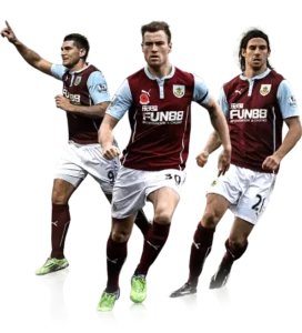 Burnley Football Club ผู้สนับสนุนเสื้ออย่างเป็นทางการ Burnley F.C. ในปี 2558 สร้างตำนานครั้งแรกของวงการลูกหนังโลก